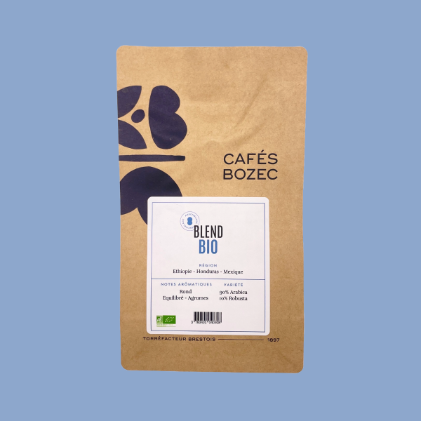 Paquet de Cafés Bozec blend bio
