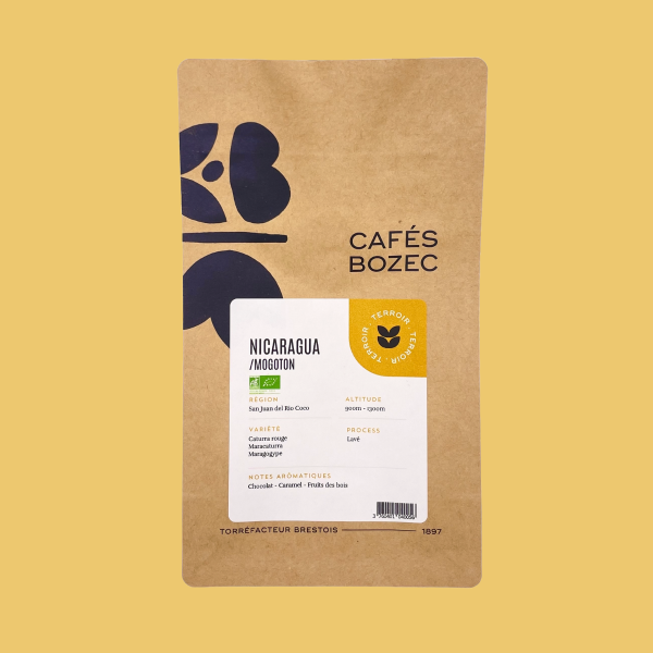 Paquet Cafés Bozec Nicaragua Mogoton