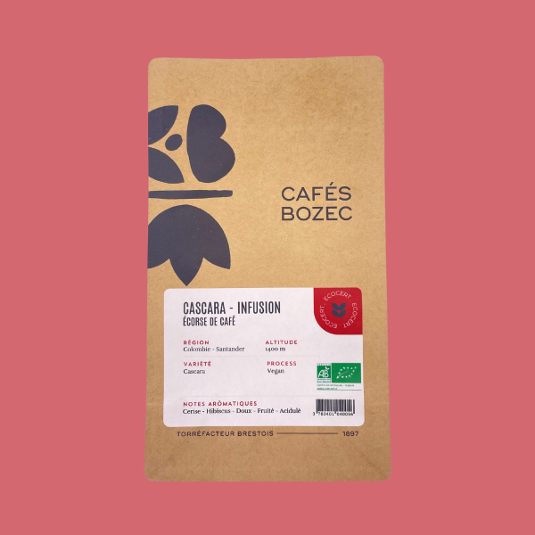 Paquet Cafés Bozec Cascara